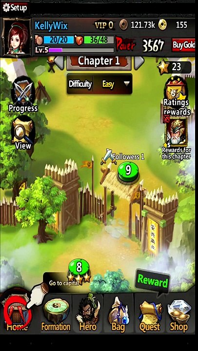 Haunted Empire-Three Kingdoms - Android gameplay PlayRawNow