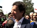 Imran Khan speaks to media-06 April 2015