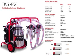 İnekler İçin Süt Sağım Makineleri - Melasty®