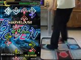 DDR/StepMania - ROSE - SPEED OVER BEETHOVEN - Expert on foam mat