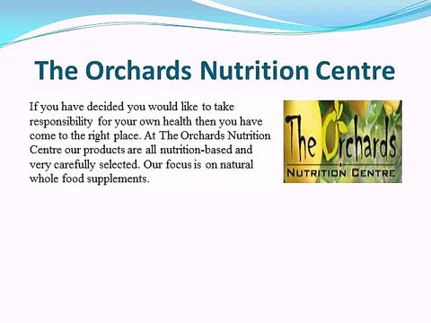 The Orchards Nutrition Centre: Buy Omega-3 Fish Oil & DHA