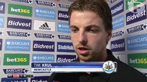 Tim Krul defends Jermaine Defoe incident