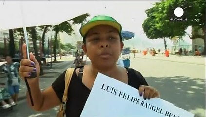 Rio de Janeiro: Protesters stage mock burial over killings in city's shantytowns