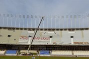 Avancée des travaux au stade du 5-Juillet
