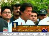 Waseem Akhtar advised Imran Khan to stop the use of derogatory language against Altaf Hussain