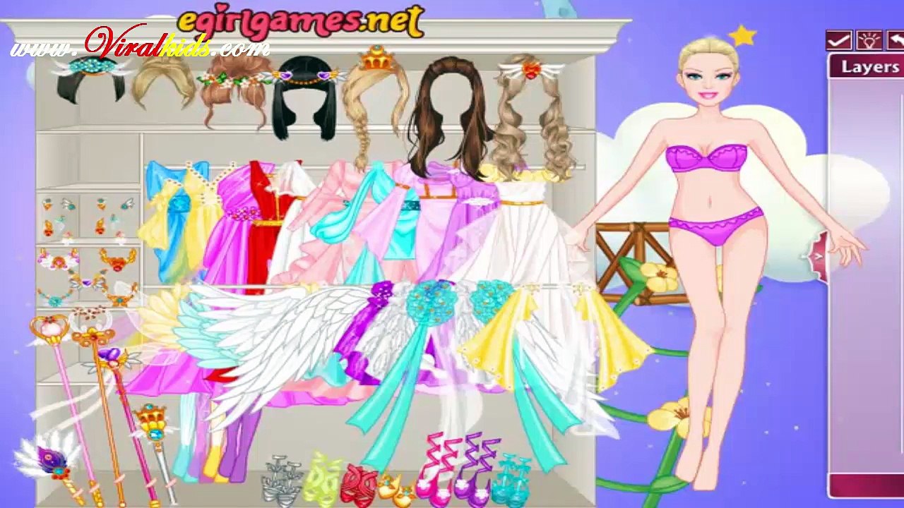 Barbie Games - Barbie Angel Bride - Barbie Angel bride wedding dress up