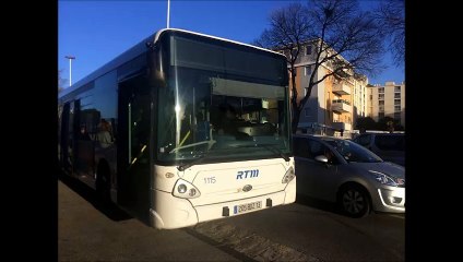 [Sound] Bus Heuliez Bus Access'Bus GX 327 n°1115 de la RTM - Marseille sur la ligne 17