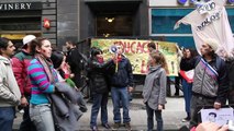 Estudiantes Chilenos en Argentina marchan por la educación