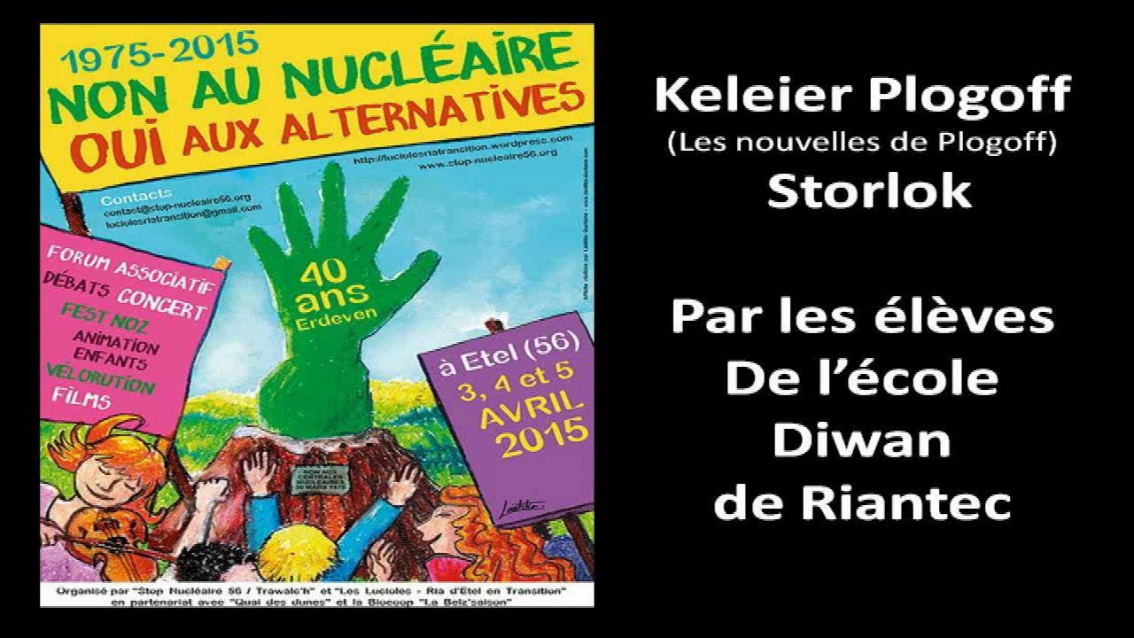 40 ans-La main verte: "Keleier Plogoff" par l'école Diwan de Riantec