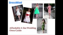 Affordable party wedding dresses at Dress Wind