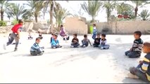 Enkazda Eğitim.... Irak'tan Yürek Burkan Görüntü....