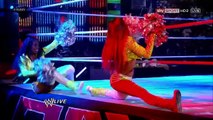 Brie Bella (w/ Nikki Bella) vs. Naomi (w/ Cameron)
