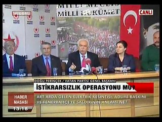 Doğu Perinçek ; PKK, G. Doğu'da silah dağıtıyor.