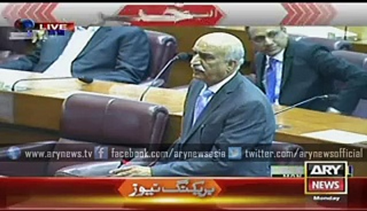 Khursheed shah on pti return
