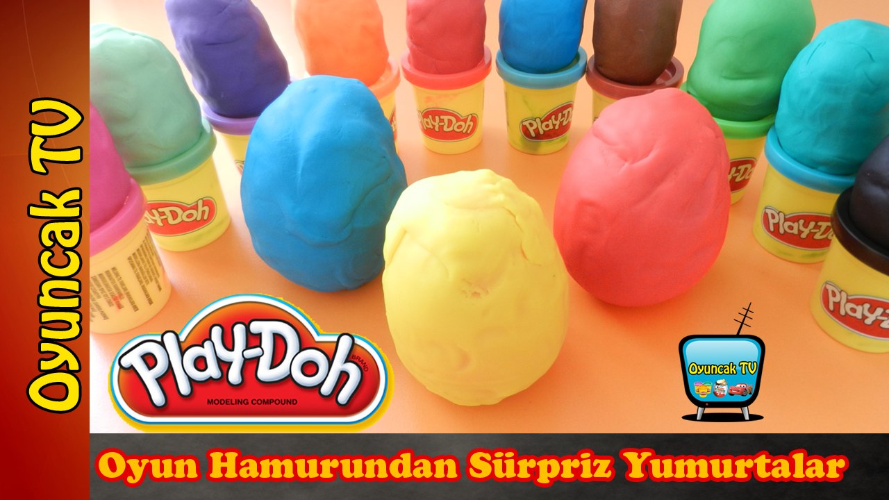 Oyun Hamuru Sürpriz Yumurtalar Sünger Bob Şirinler Oyuncak Arabalar Hello Kitty Oyuncaklar