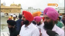 Star Cast of Punjabi Film 'Pata Pata Singha Da Veri' Visit Golden Temple Amritsar
