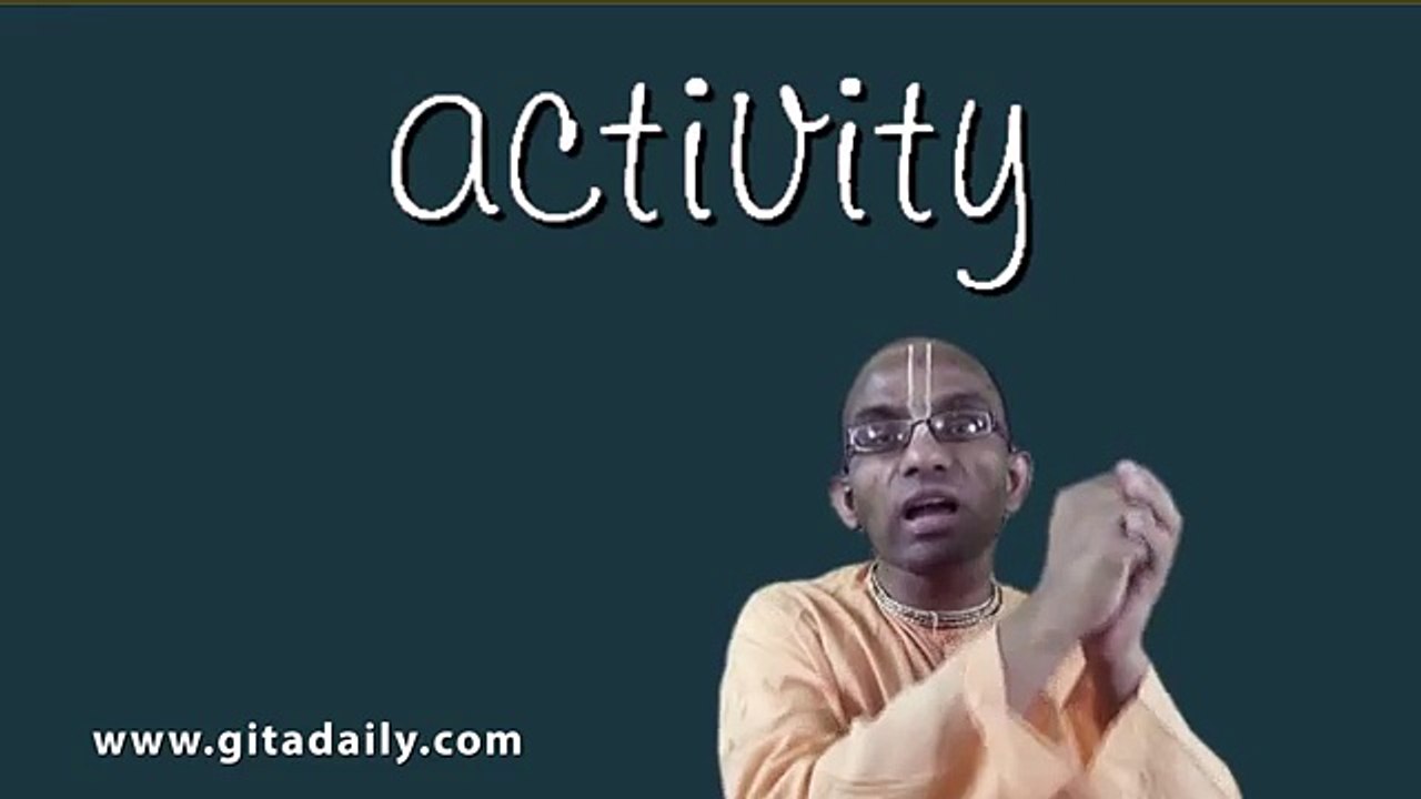 ChaitanyaCharan Das Based on Bhagavad Gita Chapter 14