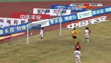 Le superbe lob de Chamanga en Chine