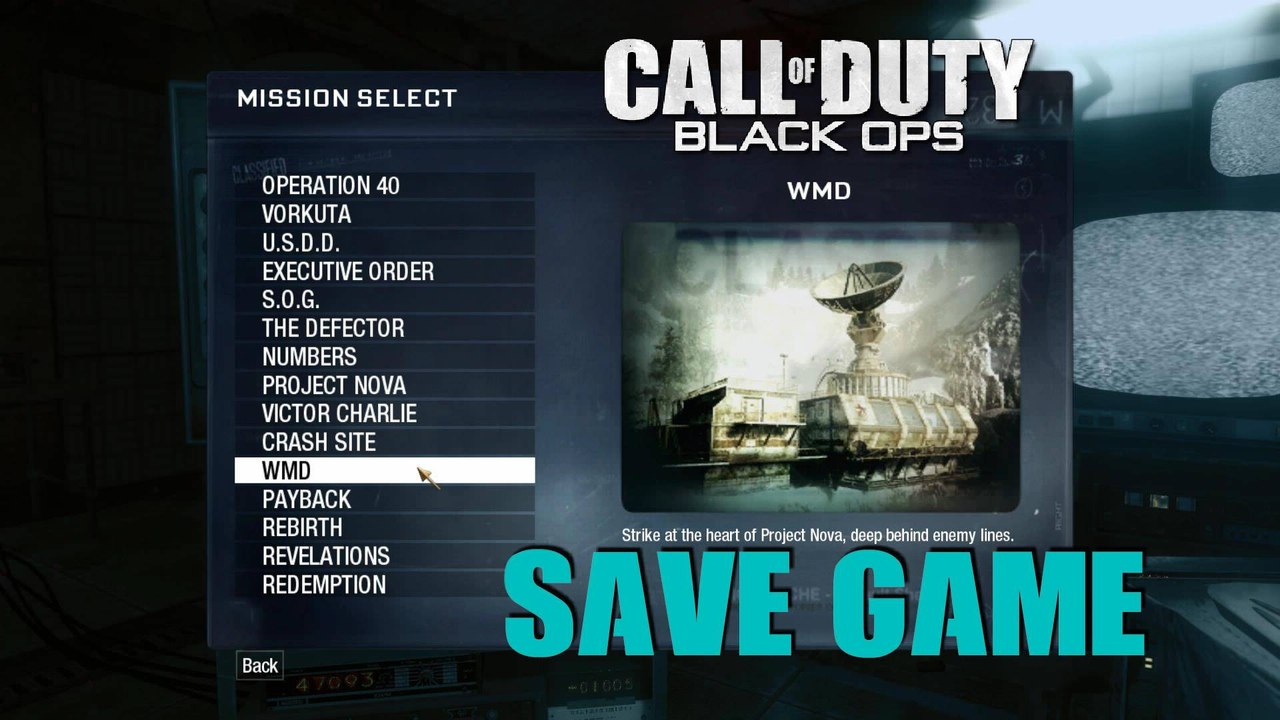 Black Ops Save Game Download
