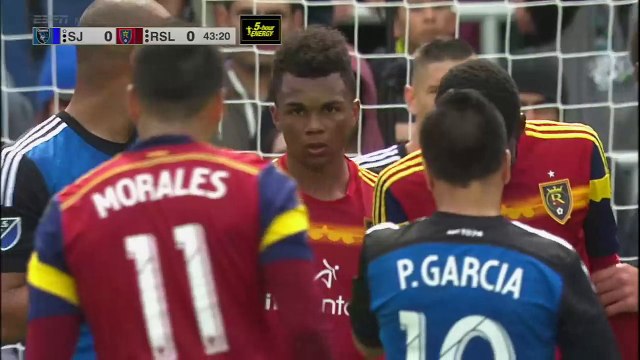 Javier Morales Fantastic Volley Goal after free kick