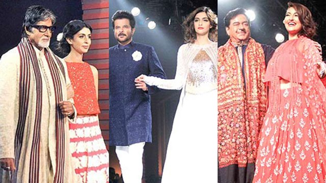 Sonam Kapoor Sonakshi Sinha & Celebs Scorch The Ramp At Mijwan 2015
