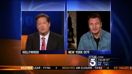 Liam Neeson advises kids to take a "gap" year