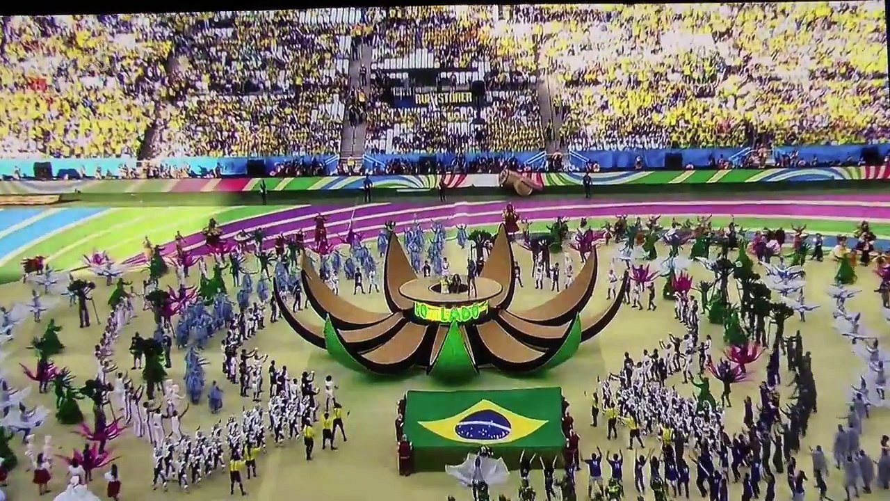 WM Brasilien 2014 Eröffnungsfeier