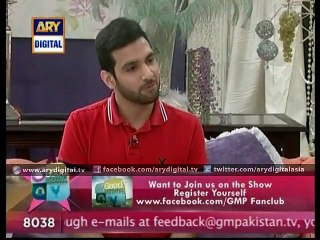 What inspired Zaid for making videos - Good Morning Pakistan - ARY Digital