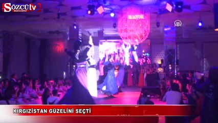 Kırgızistan güzelini seçti