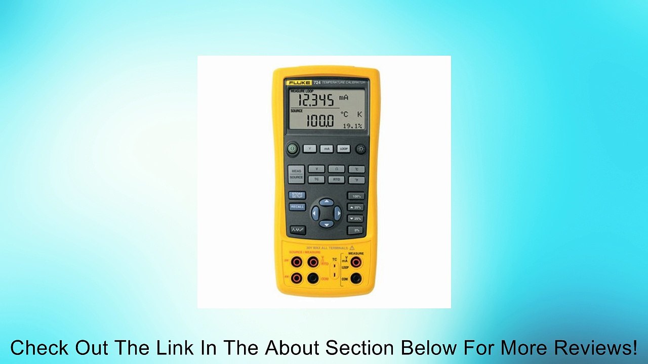 Fluke 724 Temperature Calibrator Review