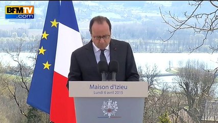 Hollande à Izieu: "La barbarie n’a pas d’âge, pas de couleur, pas de limite"