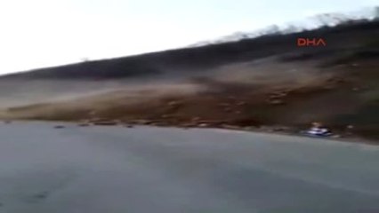 Kosova - Makedonya Otobanında 'Toprak' Engeli
