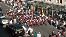 Pipe Band Parade - Pitlochry Highland Games
