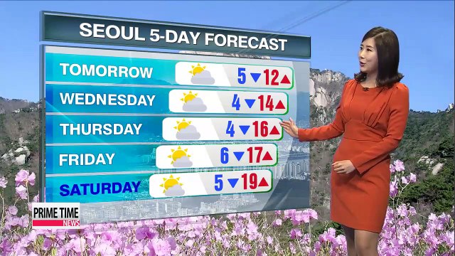 Chilly conditions in store Tuesday