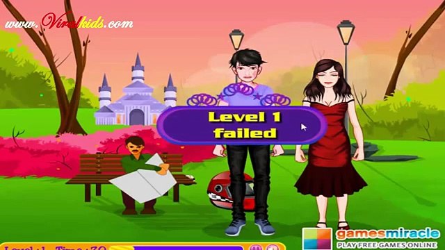 ▐ ╠╣Đ▐► Kissing Games - First Date Kissing - Kissing in park