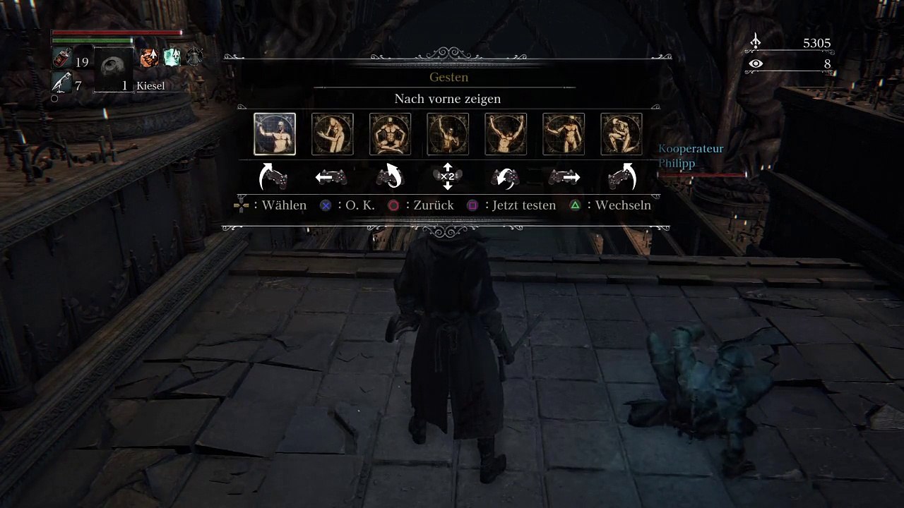 Bloodborne Vicar Amelia, coop is the key