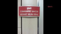 Kiraz'ın Odasının Kapısına 'Şehit Cumhuriyet Savcısı Mehmet Selim Kiraz' Tabelası Asıldı