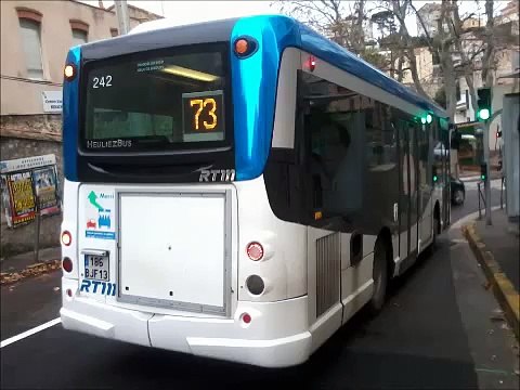 [Sound] Bus Heuliez Bus Access'Bus GX 127 n°242 de la RTM - Marseille sur la ligne 73