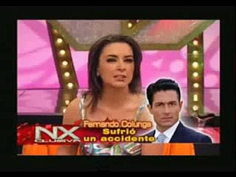 FERNANDO COLUNGA en las escenas de riesgo de Mañana es para siempre