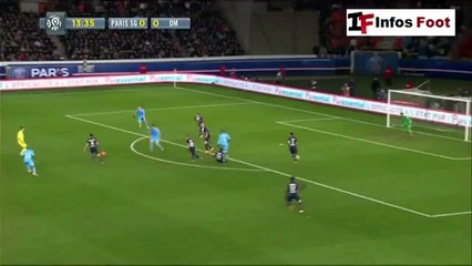 Lucas Moura quedó a centímetros de marcar el mejor gol del año tras jugadón