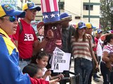 Venezuela: Muñecos de Obama y Maduro ardieron en Caracas