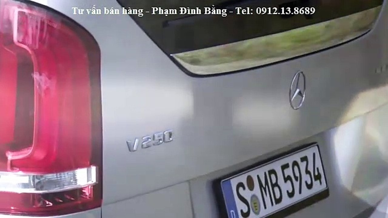 Mercedes V220 CDI máy dầu 2015, 2016 xe đủ màu, giao xe sớm, khuyến mãi hấp dẫn