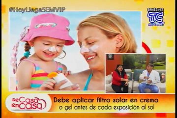 De Casa En Casa - ¿Cómo cuidar tu piel del sol?