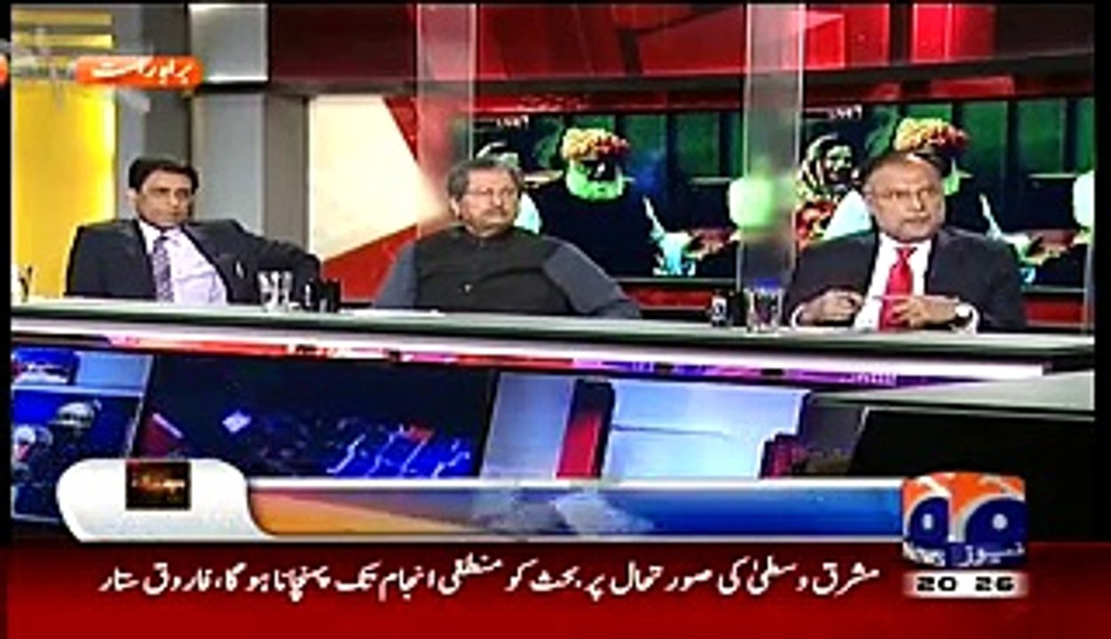 Capital Talk (PTI Ne Parliment Main Aa Kar Galti Kardi..??) – 5th April 2015