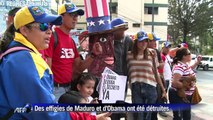 Pour Pâques, les Vénézuéliens brûlent Maduro et Obama