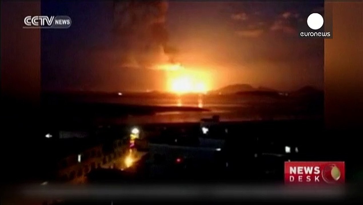 Explosion in chemiefabrik im osten chinas