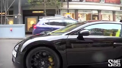 NEW Bugatti Veyron Grand Sport - Black and Yellow