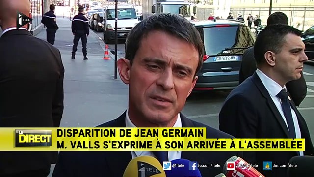 M.Valls sur J.Germain: Je perds un ami, nous étions très liés