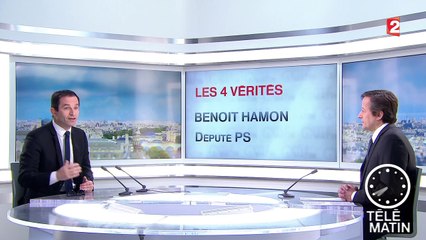 Les 4 Vérités-Benoît Hamon veut "infléchir la politique du gouvernement"