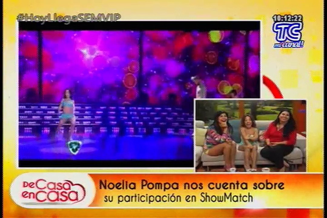 De Casa En Casa - Noelia Pompa, nueva integrante de Soy El Mejor VIP